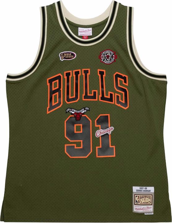 Produktbild Mitchell & Ness NBA Chicago Bulls Dennis Rodman Swingman Trikot Herren (S)