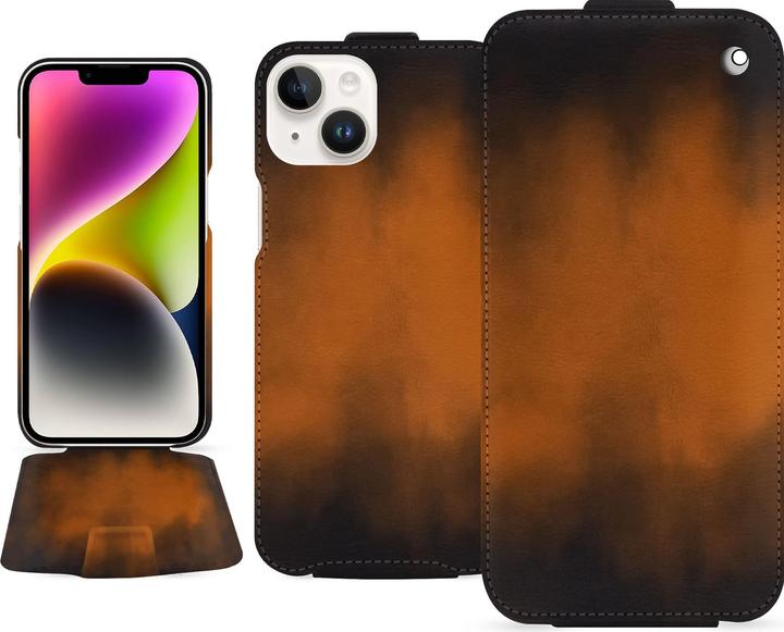 Produktbild Noreve Lederschutzhülle vertikal (Apple iPhone 15 Plus)