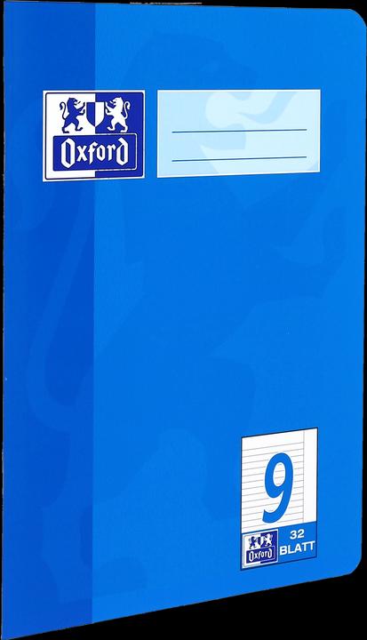 Actual product image Oxford Exercise book, A5, ruling 9 (A5, Lined, Hardcover)