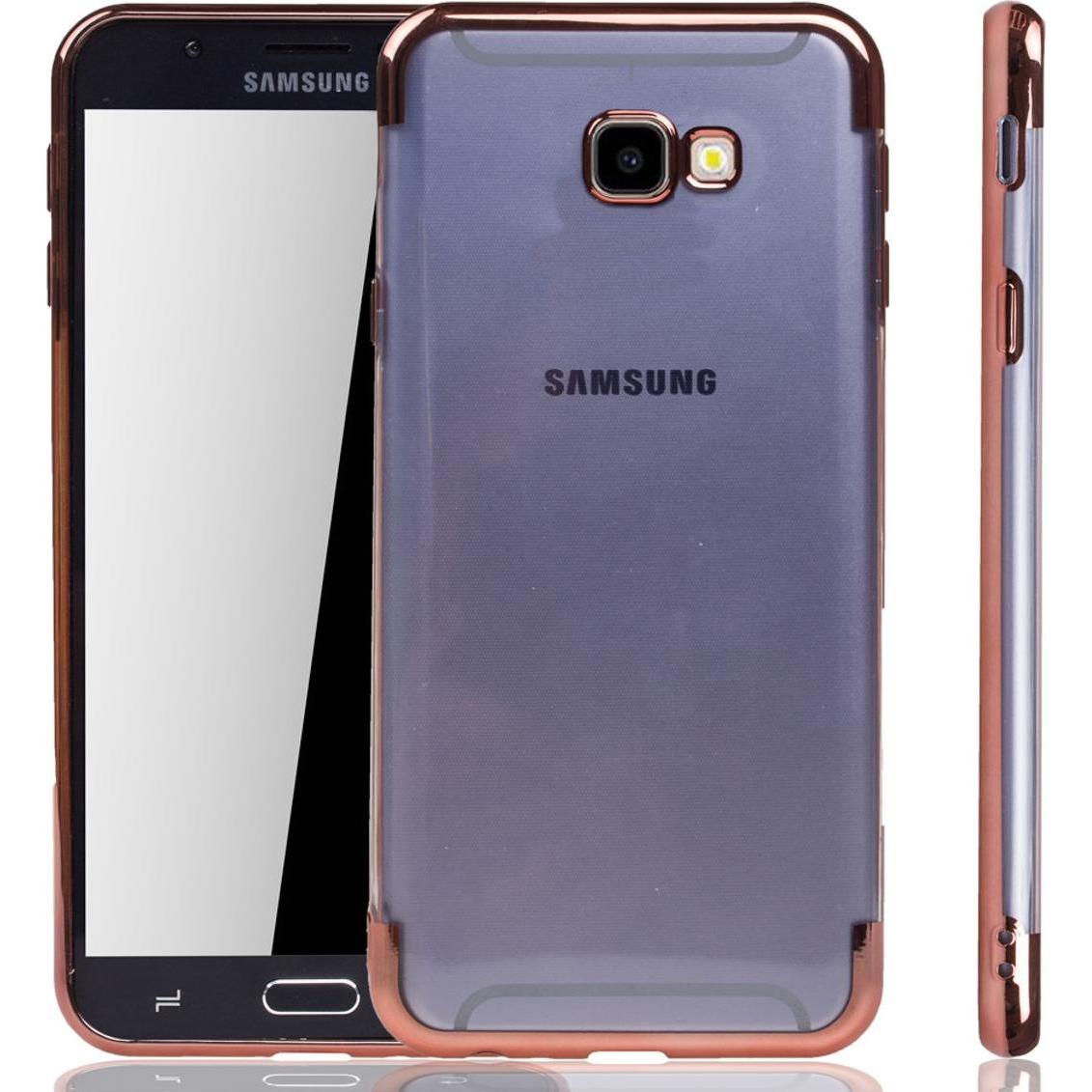 König Design Handyhülle für Samsung Galaxy J4 Plus Schutzcase Backcover Bumper Etuis Pink (Samsung Galaxy J4 Prime), Sma...