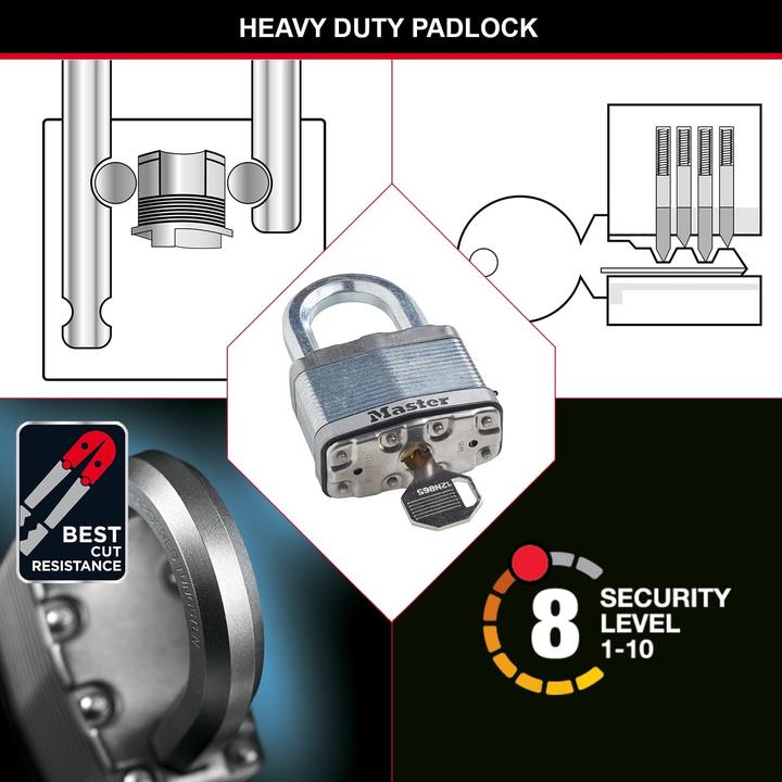 Actual product image Master Lock Heavy-duty padlock
