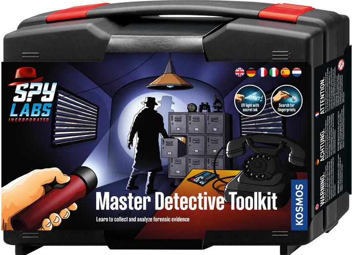 Produktbild Kosmos Detektivausrüstung Spy Labs – Master Detective Toolkit