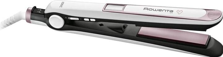 Rowenta SF7460 hair styling tool Straightening iron Warm Pink, White