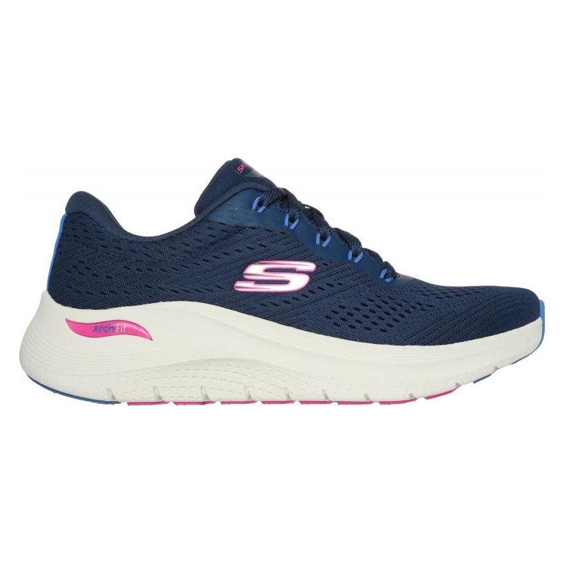 Skechers, Damen, Sneakers, Sneaker Arch Fit 2.0 - Big League, Blau, (38)