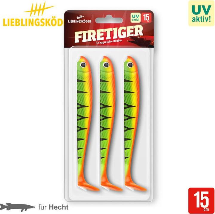 Produktbild Lieblingsköder Firetiger (10 cm)