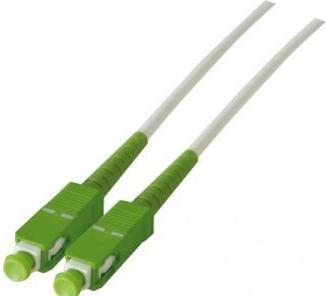 Produktbild NoName Cordon fibre pour box (SFR, Orange, Bouygues) - jarretière optique Simplex OS2 SC-APC - SC-APC 2m (B (U/FTP, CAT6, 2 m)