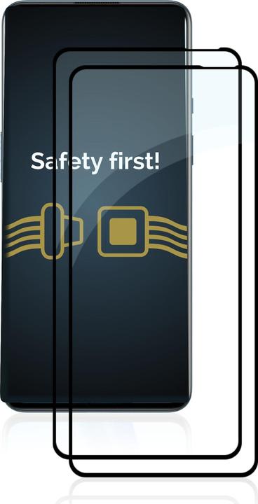 Produktbild Savvies Full-Screen Displayschutz Panzerglas Schutzglas (2 Stück, OnePlus 9)