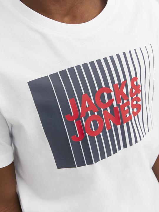 Actual product image Jack & Jones Jjecorp Logo Tee Play Ss O-Neck Noos Mni (104)