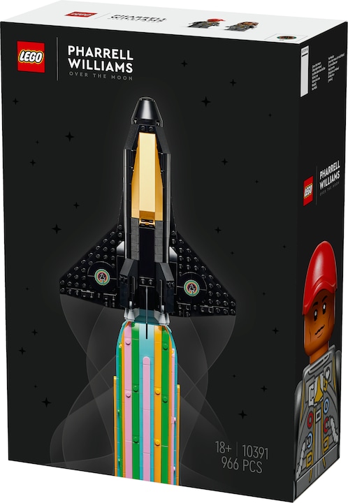 Actual product image LEGO Über dem Mond mit Pharrell Williams (10391, LEGO Icons, LEGO Rare Sets)