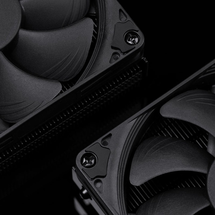 Actual product image Noctua NH-L9i-17xx chromax.black (37 mm)