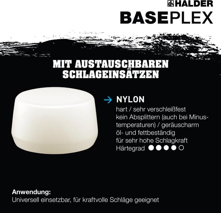 Image du produit Halder Marteau de protection BASEPLEX (360 g)