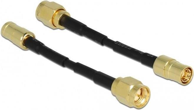 Image du produit Delock Adaptateur fiche SMA > fiche SMB (Câble d'antenne)