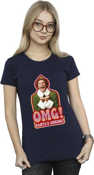 Produktbild Elf Santa's Coming TShirt (S)