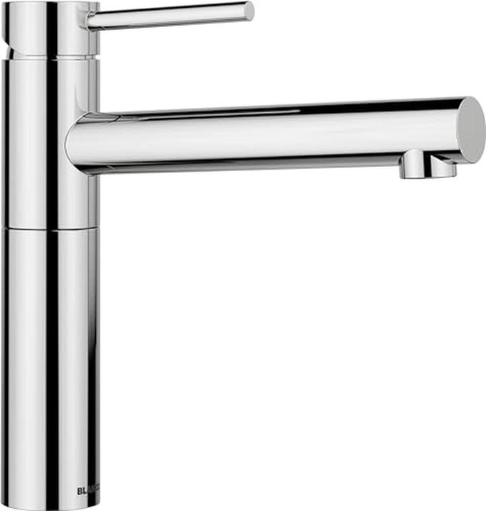 Actual product image Blanco ALTA-F II | Stainless steel chrome | High pressure | Window fitting for installation in front of a