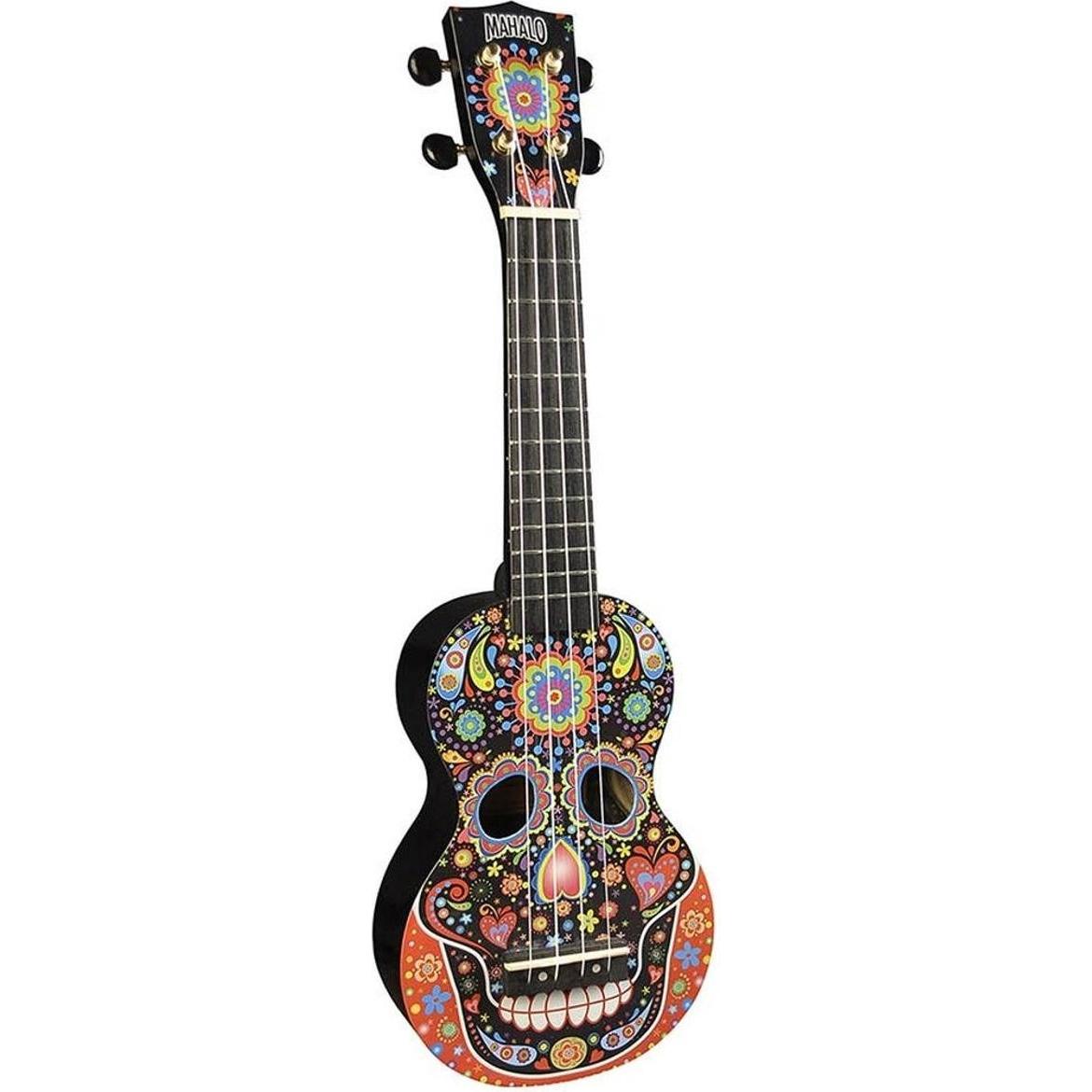 Mahalo MA1 Ukulele Soprano Serie Artistica Tiki (Soprano, Soprano), Ukulele, Multicolore