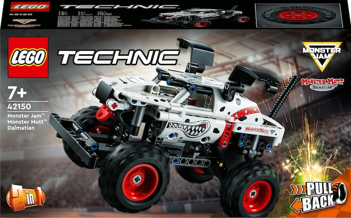 Actual product image LEGO Monster Jam Monster Mutt Dalmatian (42150, LEGO Technic)