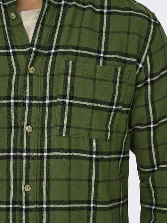 Produktbild Only & Sons Onsral Ls Slim Check Shirt (XS)