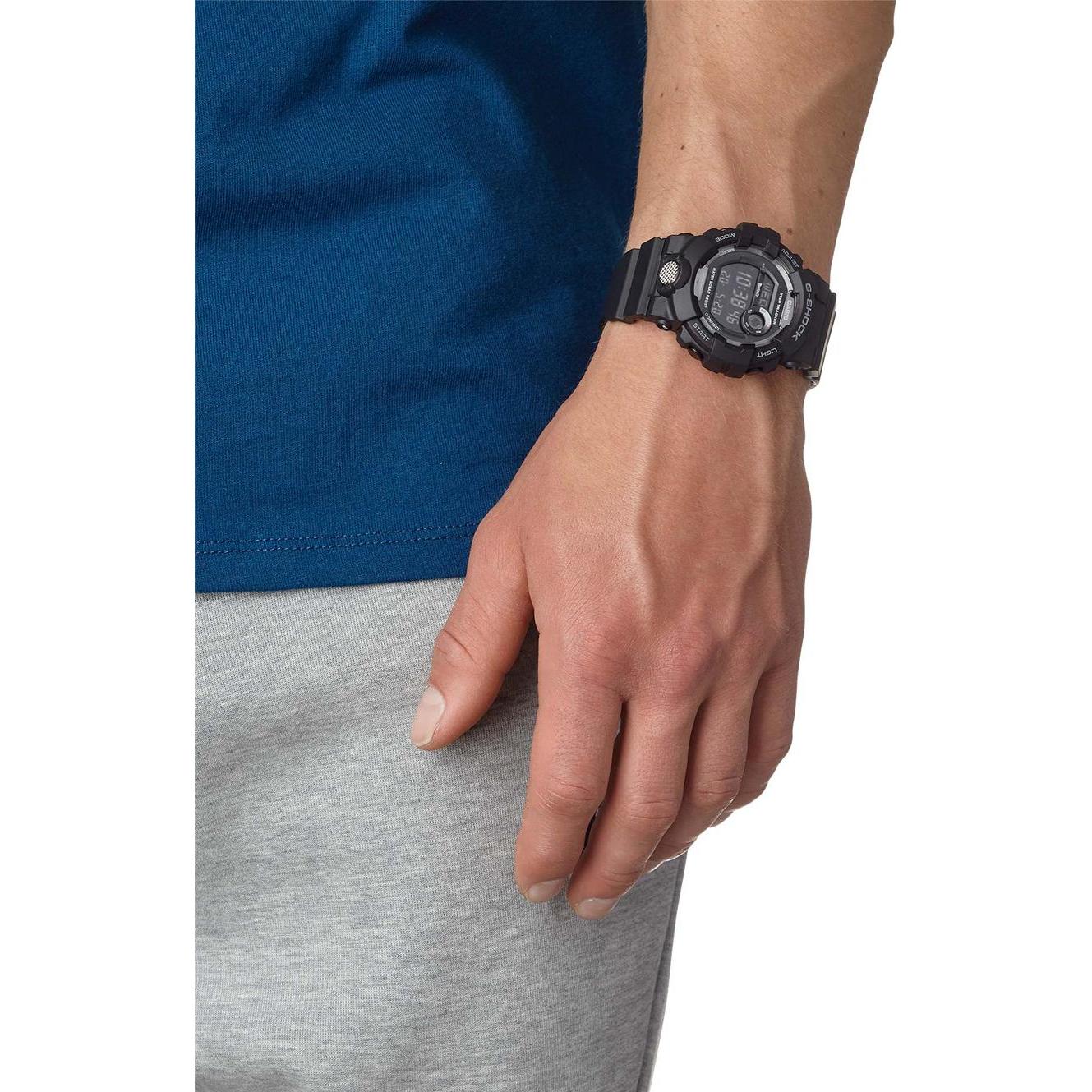 Thumbnail - G-Shock, Armbanduhr, GBD-800, Schwarz, (Sportuhr, Hybrid Uhr, Digitaluhr, 48.60 mm)