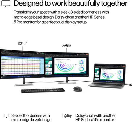Produktbild HP 524pu (1920 x 1080 Pixel, 23.80")