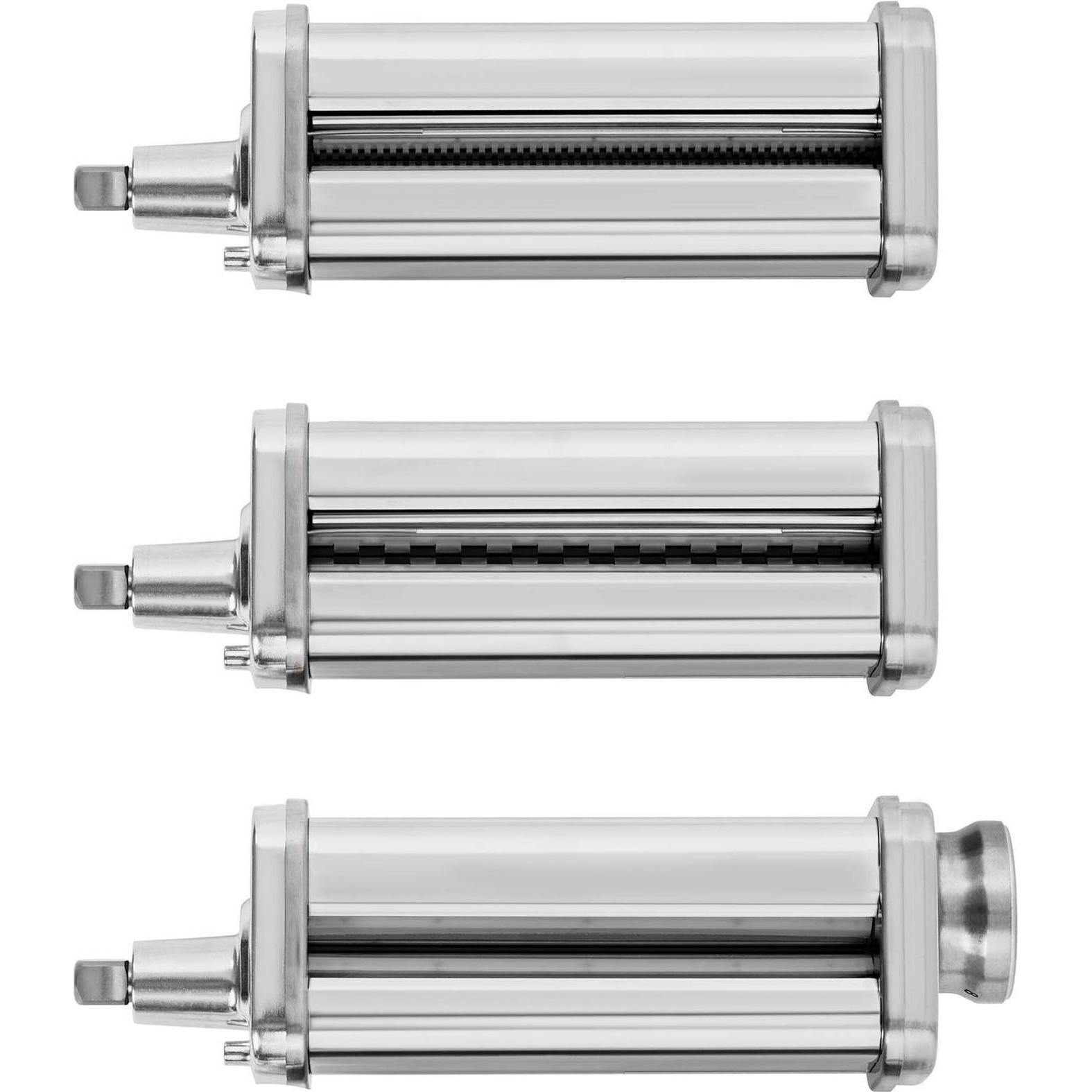 Thumbnail - Royal Catering Dreiteiliger Nudelvorsatz Pastaaufsatz Edelstahl für RCPM-7,1D & RCPM-7,1C, Zubehör Küchengeräte, Silber