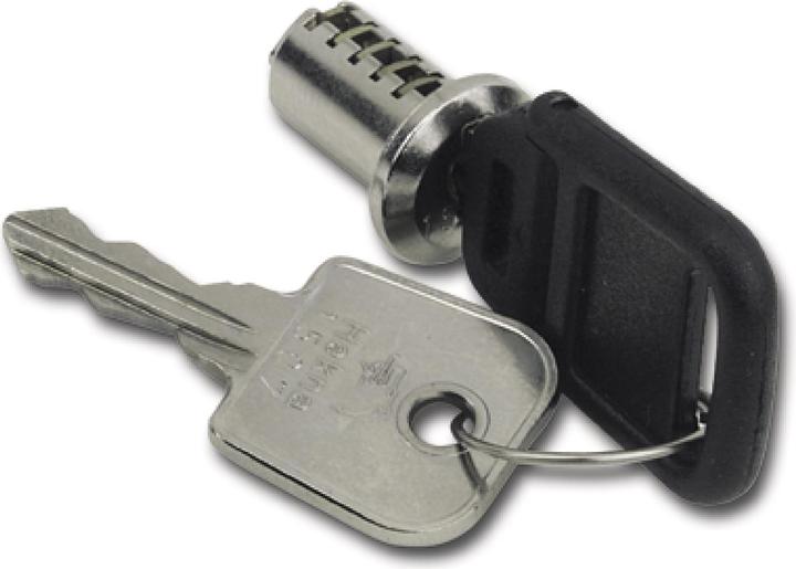 Actual product image Hekna Cylinder interchangeable core 2 keys, lock 1554 Zamak nickel-plated
