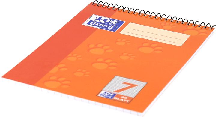 Actual product image Oxford School Block (A5, Checked, Hardcover)