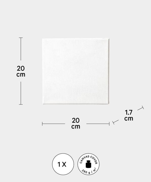 Produktbild I Am Creative Keilrahmen BASIC (20 x 20 cm)