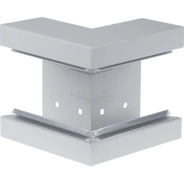 Hager, Leitungsführung, TEH BRS651303VERZ AuÃeneck,BRS65130,Stahlbl,verz (8 cm)