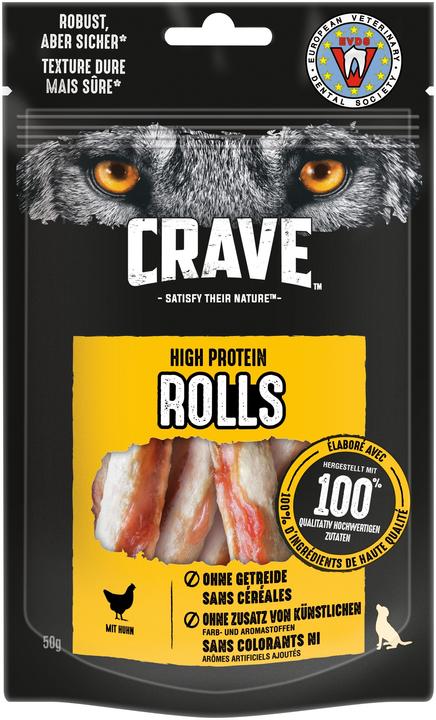 Produktbild Crave High Prot.Rolls Huhn (50 g)