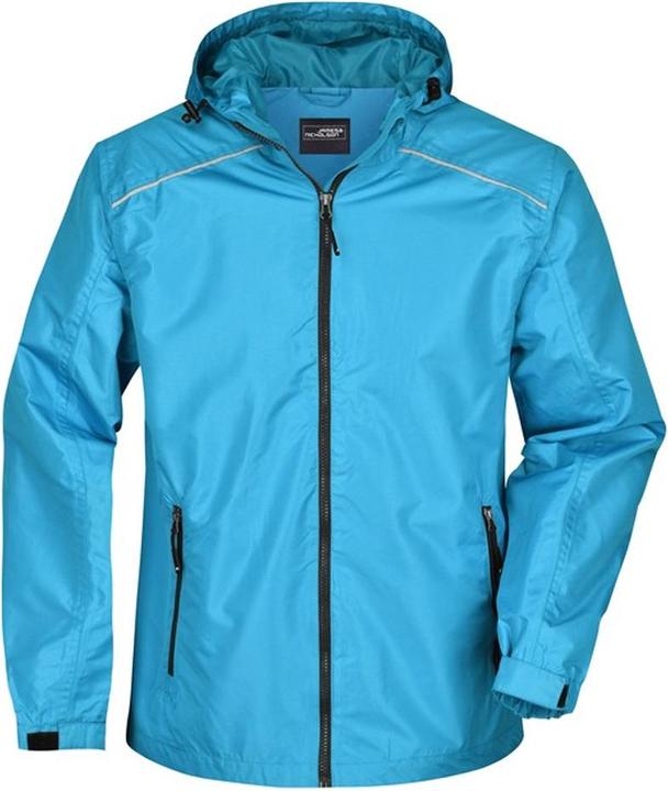 Actual product image James & Nicholson Mens Waterproof Jacket (M)