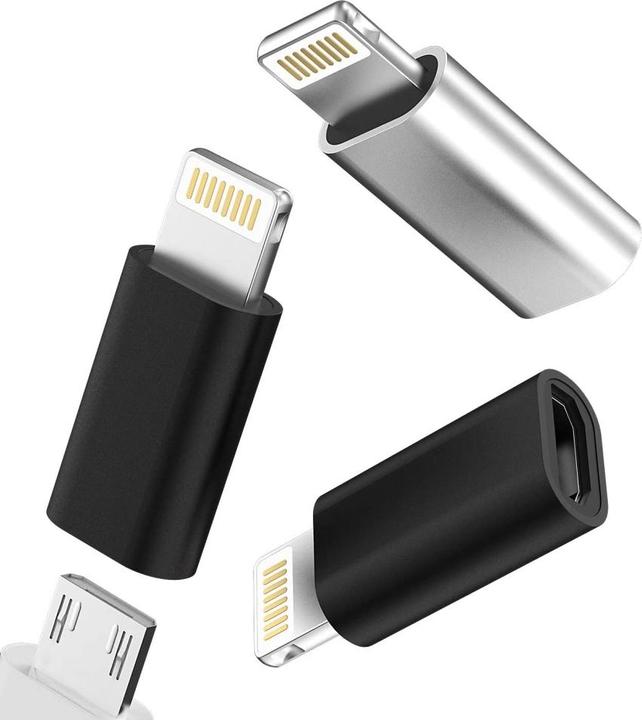 Actual product image PowerGuard Adapter (Lightning, Micro USB)