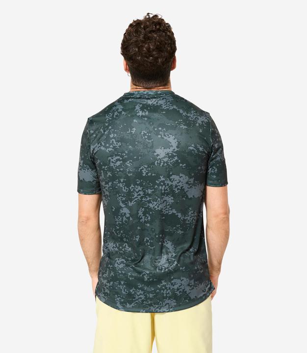 Produktbild Domyos T-Shirt Herren Rundhalsausschnitt atmungsaktiv - khaki (XXL)