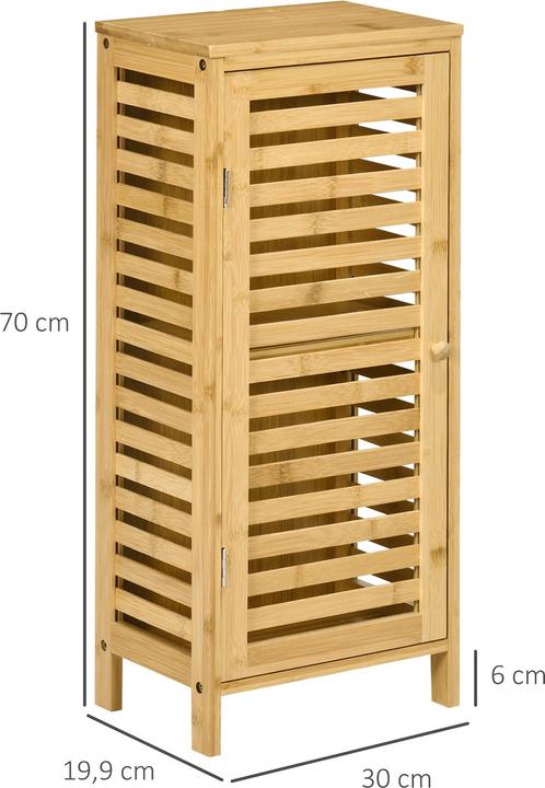 Actual product image Kleankin Bathroom cabinet (20 x 30 x 70 cm)
