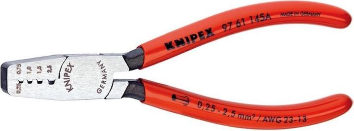 Productafbeelding Knipex Krimptang voor adereindhulzen (145 mm)