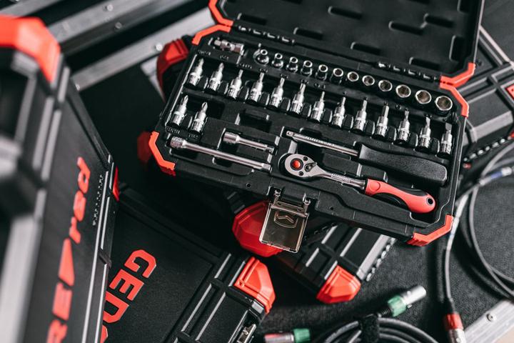 Produktbild Gedore Red red R49003033 Steckschlüssel-Satz 1/4" 4-13mm 33-teilig (1/4")