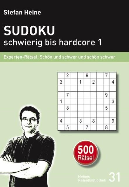 Produktbild Sudoku ­ schwierig bis hardcore 1 (Deutsch, Stefan Heine, 2012)