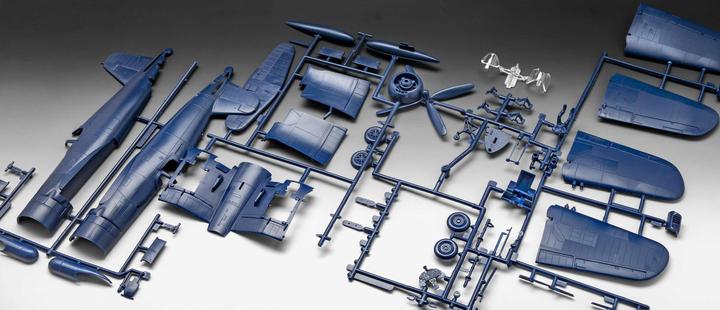 Actual product image Revell Gift Set Flying Bulls F4U-4 Corsair