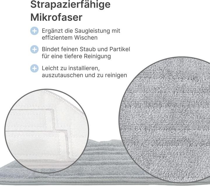Image du produit Hermex Chiffons alternatifs Tampon d'essuyage pour Roborock S8 S8+