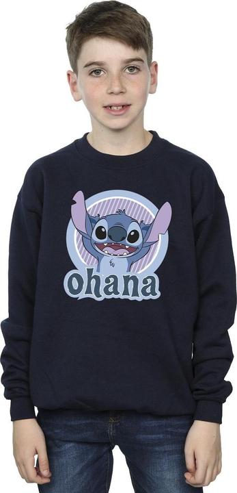 Produktbild Disney Lilo And Stitch Ohana Circle Sweatshirt Jungen (128)