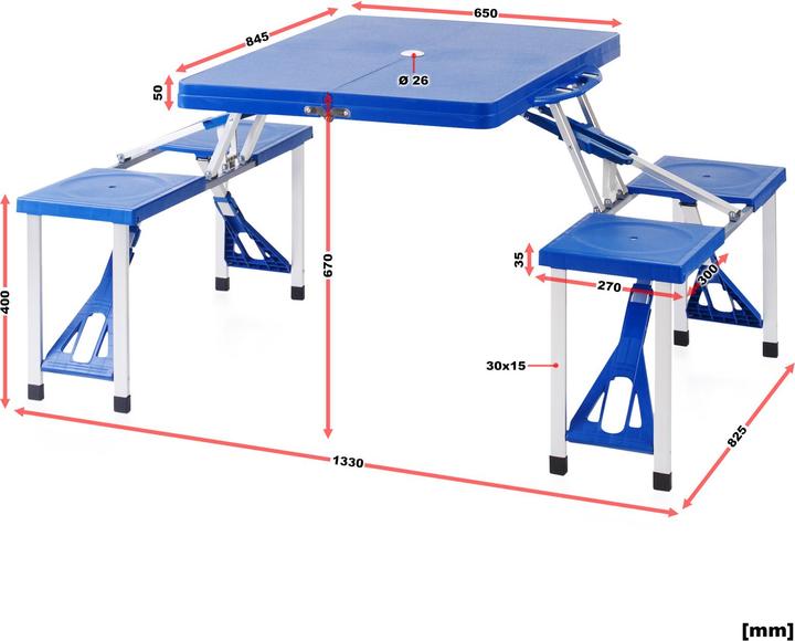 Produktbild Wiltec Sitzgarnitur