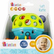Actual product image Bambam BAM BAM Octopus Soft Rattle