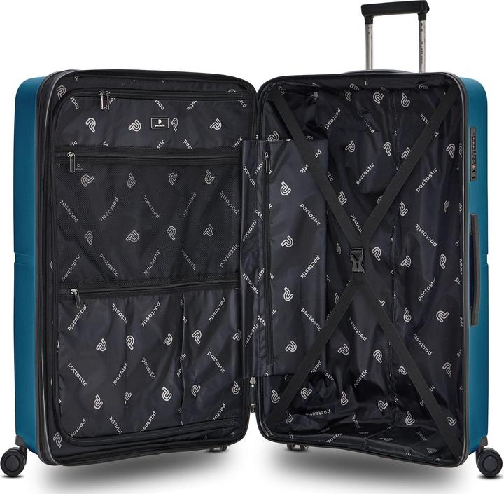 Image du produit Pactastic Collection 01 Set de valises à 4 roulettes 3pcs avec soufflet extensible (221 l)