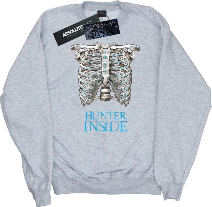 Actual product image Supernatural Womens/Ladies Hunter Inside Sweatshirt (L)