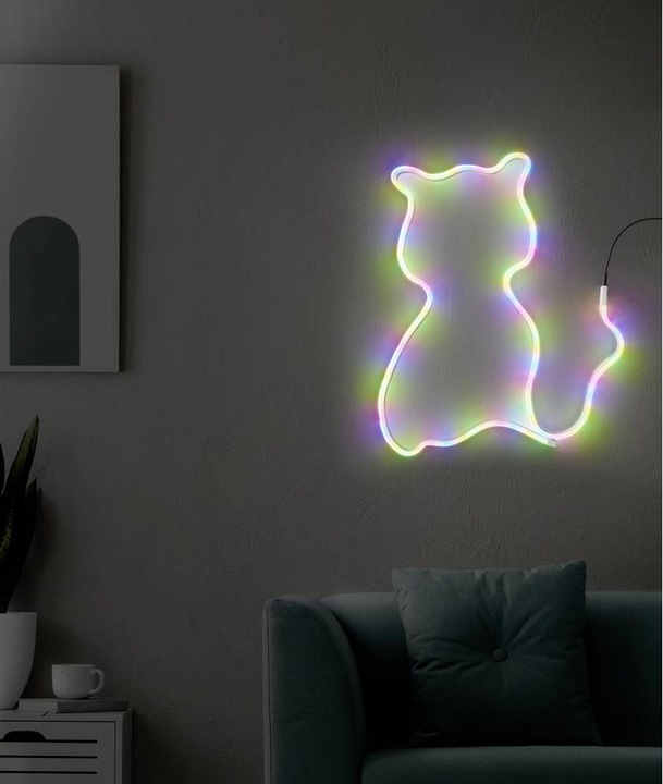 Produktbild No Name LED Neon-Lichtschlauch, batteriebetrieben (1.50 m)