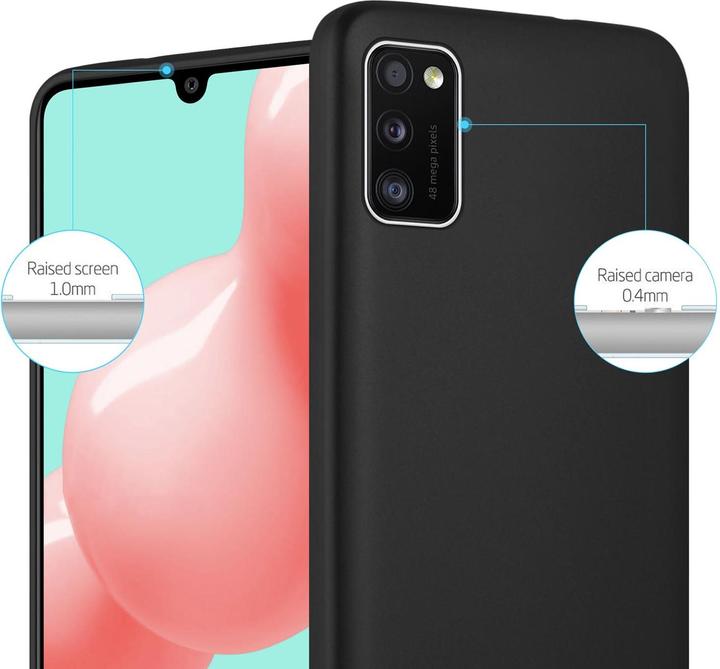 Actual product image Cadorabo TPU Matt Metallic Cover (Samsung Galaxy A41)