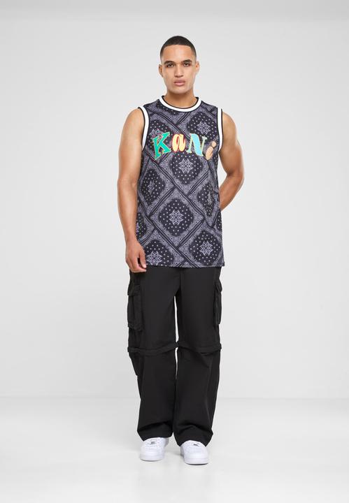 Produktbild Karl Kani KU232-014-2 KK Woven Signature Paisley Basketball Tank - 110759 (S)