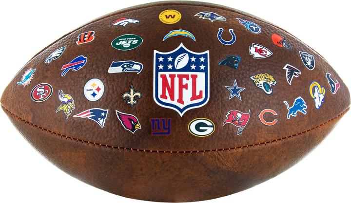 Actual product image Wilson NFL Junior Throwback 32 Team Logo