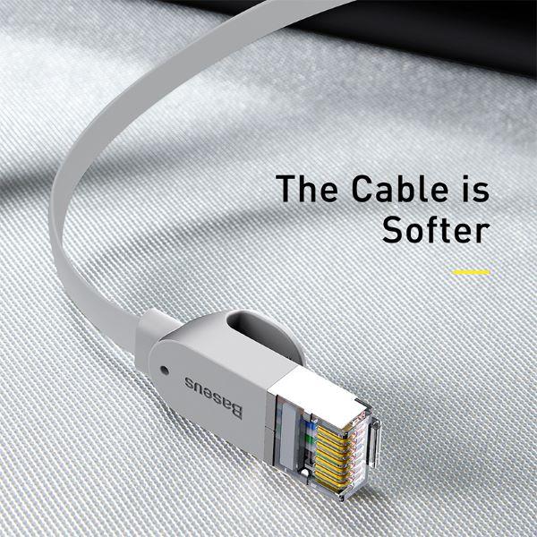 Actual product image Baseus Gigabit Network Cable (UTP, CAT6, 0.50 m)