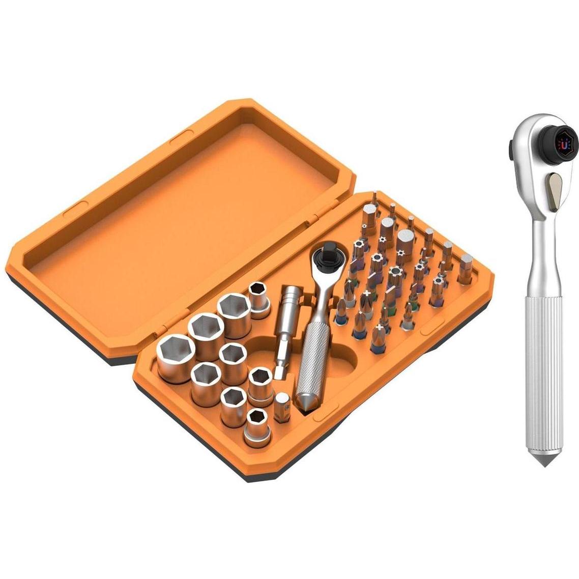 Varia, Chiave a cricchetto, Ratschenset, 42-Teile, u.a. 30x Bits und 9x Steckschlüssel