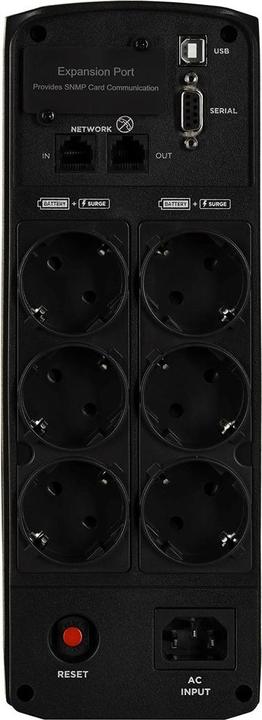 Produktbild Cyberpower PFC SineWave LCD GP 1350VA/810W (1350 VA, 780 W, Line-Interaktiv USV)